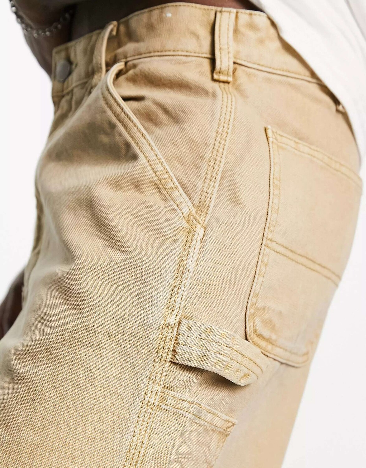 

Светло-коричневые шорты Pull&Bear Carpenter