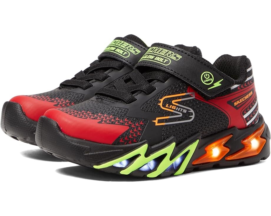 

Кроссовки Skechers Flex Glow Bolt 400138L, черный/красный