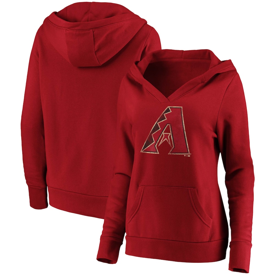 

Пуловер с капюшоном Fanatics Branded Arizona Diamondbacks, красный