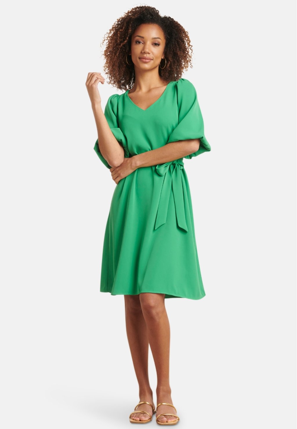 Повседневное платье Smashed Lemon, цвет green