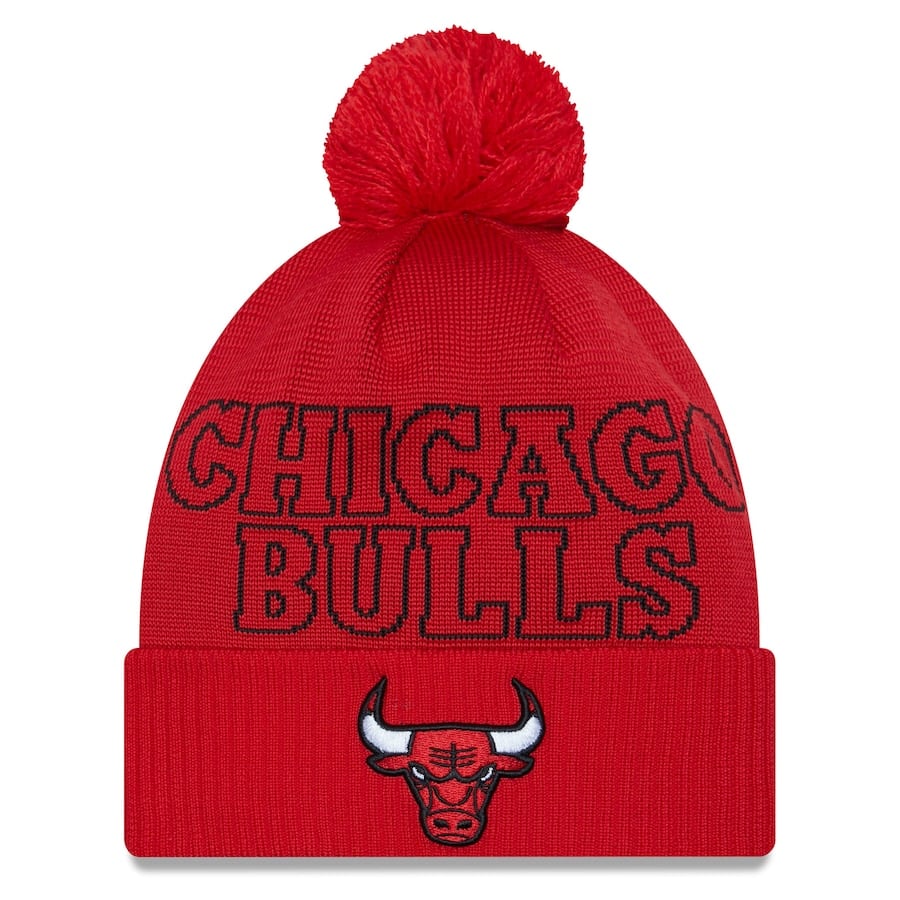 

Шапка New Era Chicago Bulls, красный