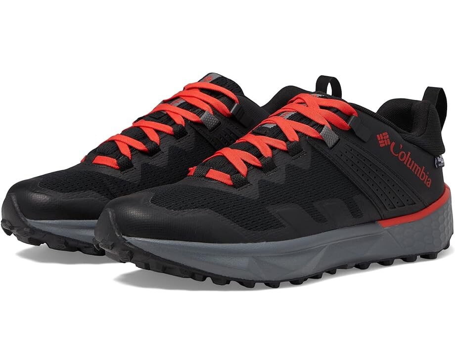 

Походные ботинки Columbia Facet 75 Outdry, цвет Black/Fiery Red