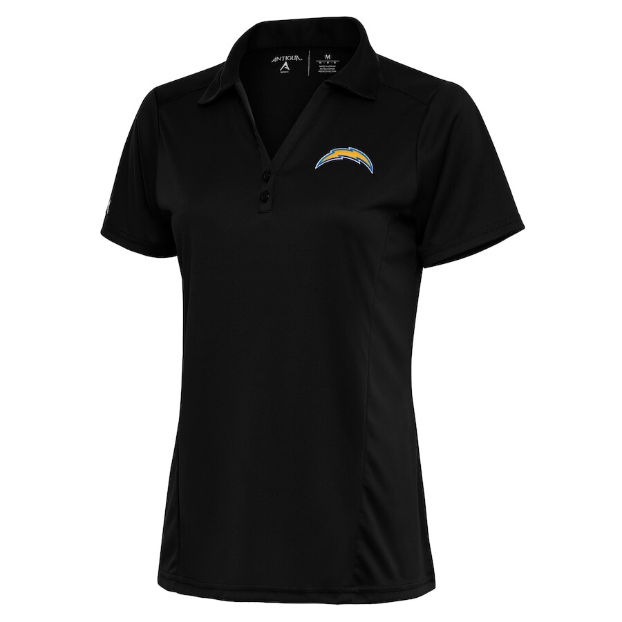 

Поло с коротким рукавом Antigua Los Angeles Chargers, черный