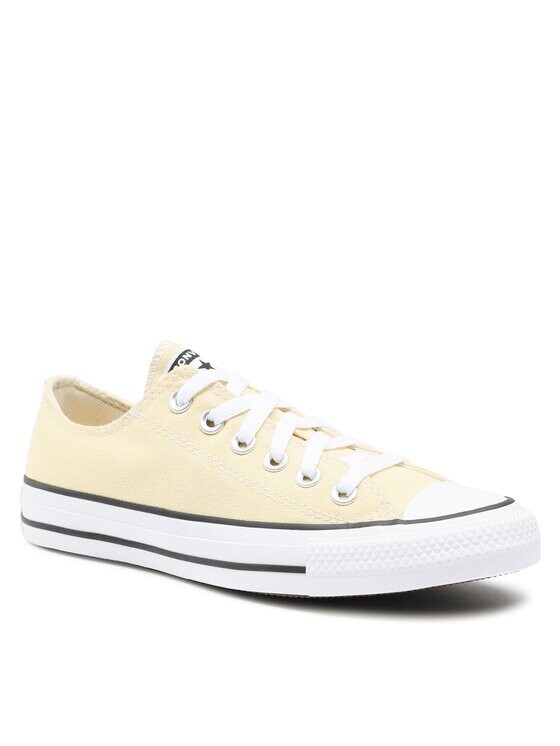 

Кроссовки из коричневой ткани Converse, желтый