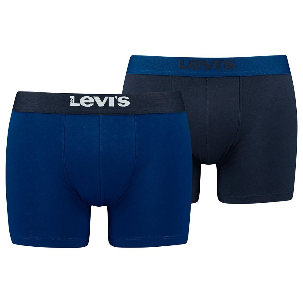 

Боксеры Levi´s Solid Basic Organic Co 2 шт, синий