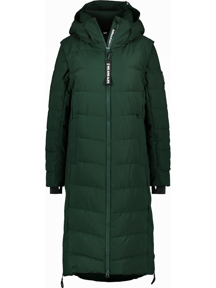 

Пуховик alife and kickin, цвет dark forest