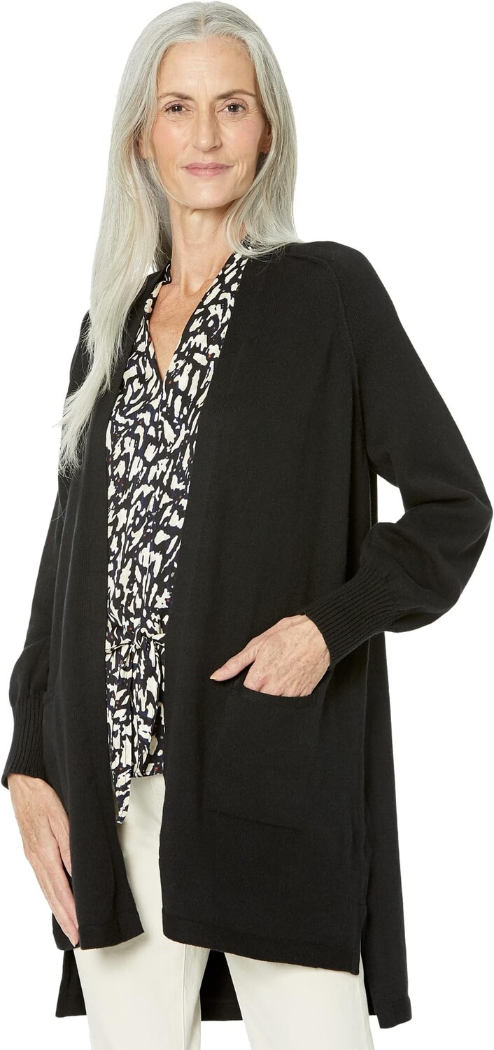 

Свитер Cozy Femme Cardigan NIC+ZOE, цвет Black Onyx