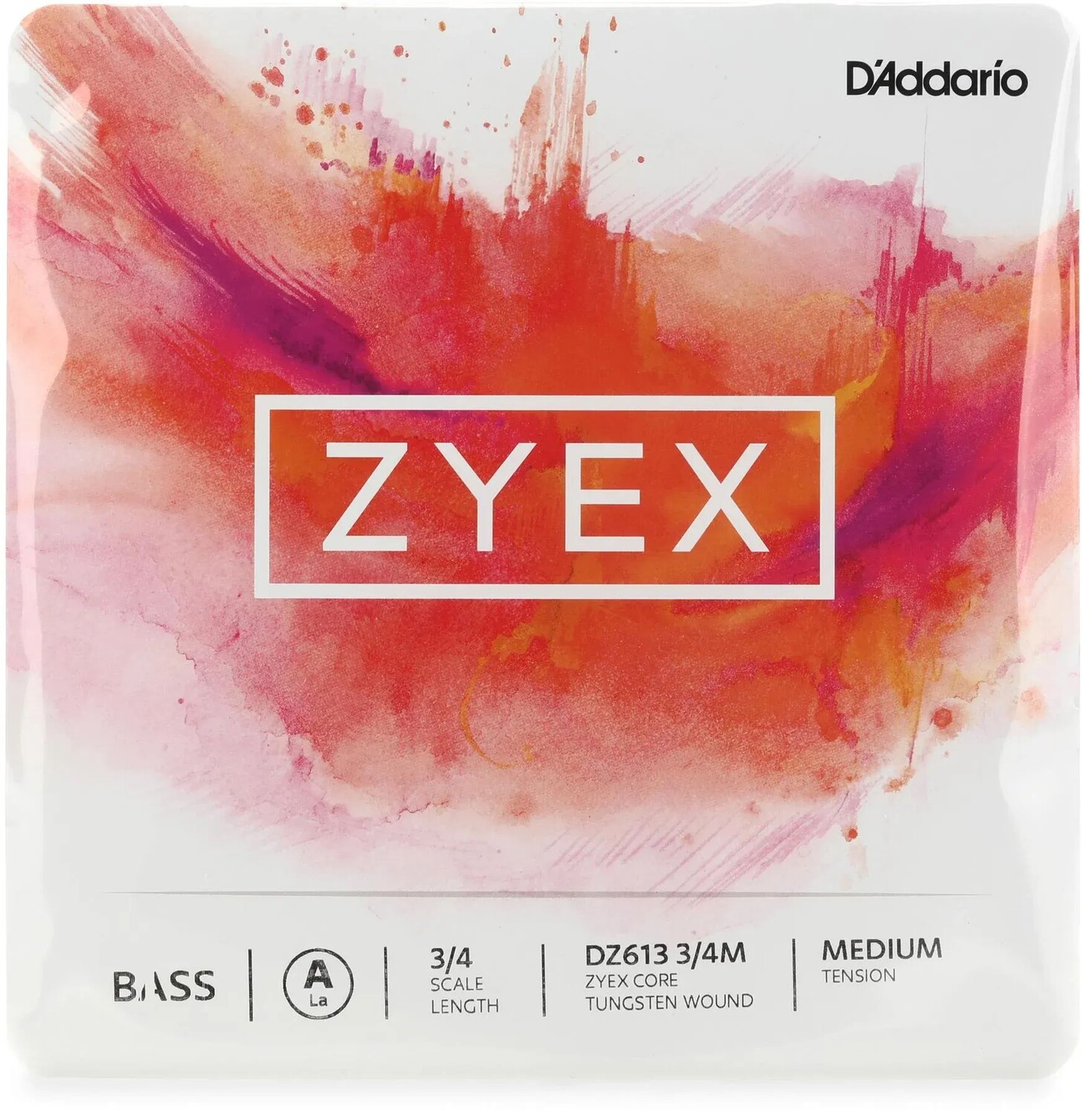 

Струна для контрабаса D'Addario DZ613 Zyex, размер 3/4