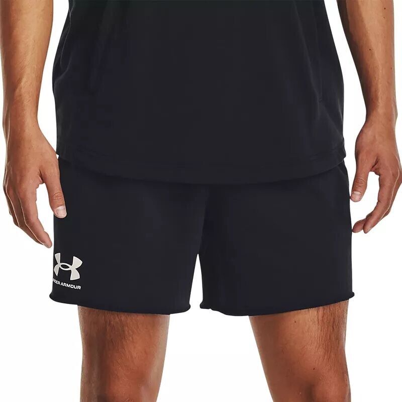 

Мужские шорты Rival Terry 6 дюймов Under Armour, черный