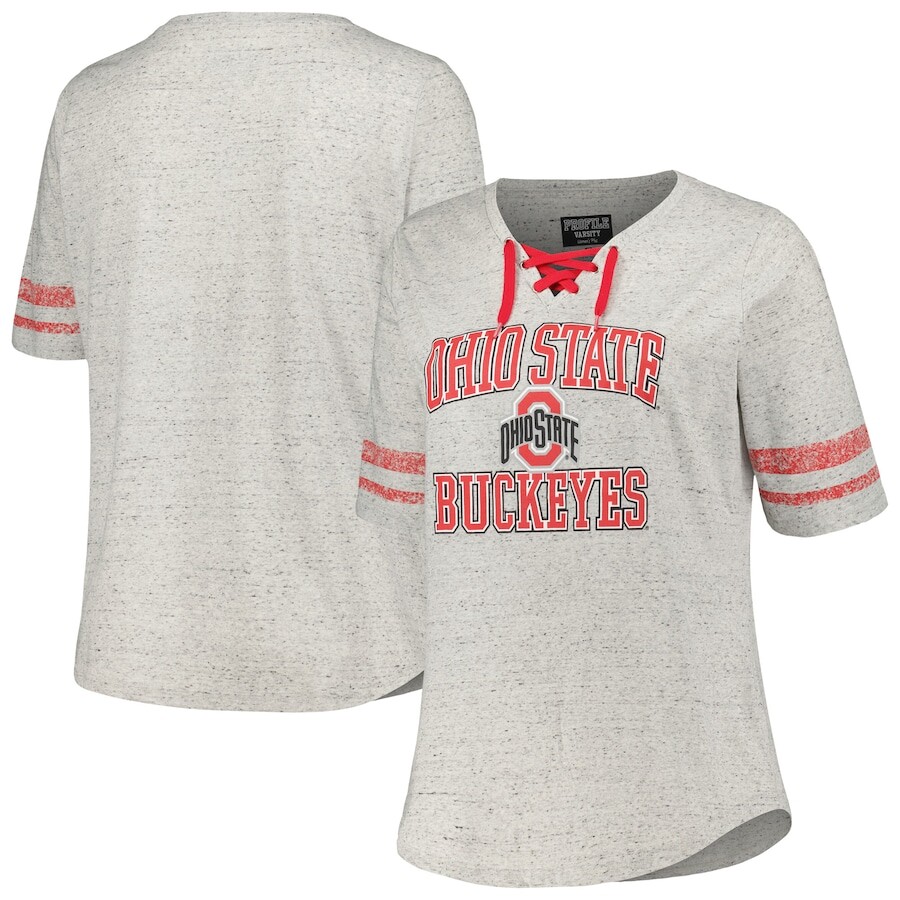 

Футболка с коротким рукавом Profile Ohio State Buckeyes, серый