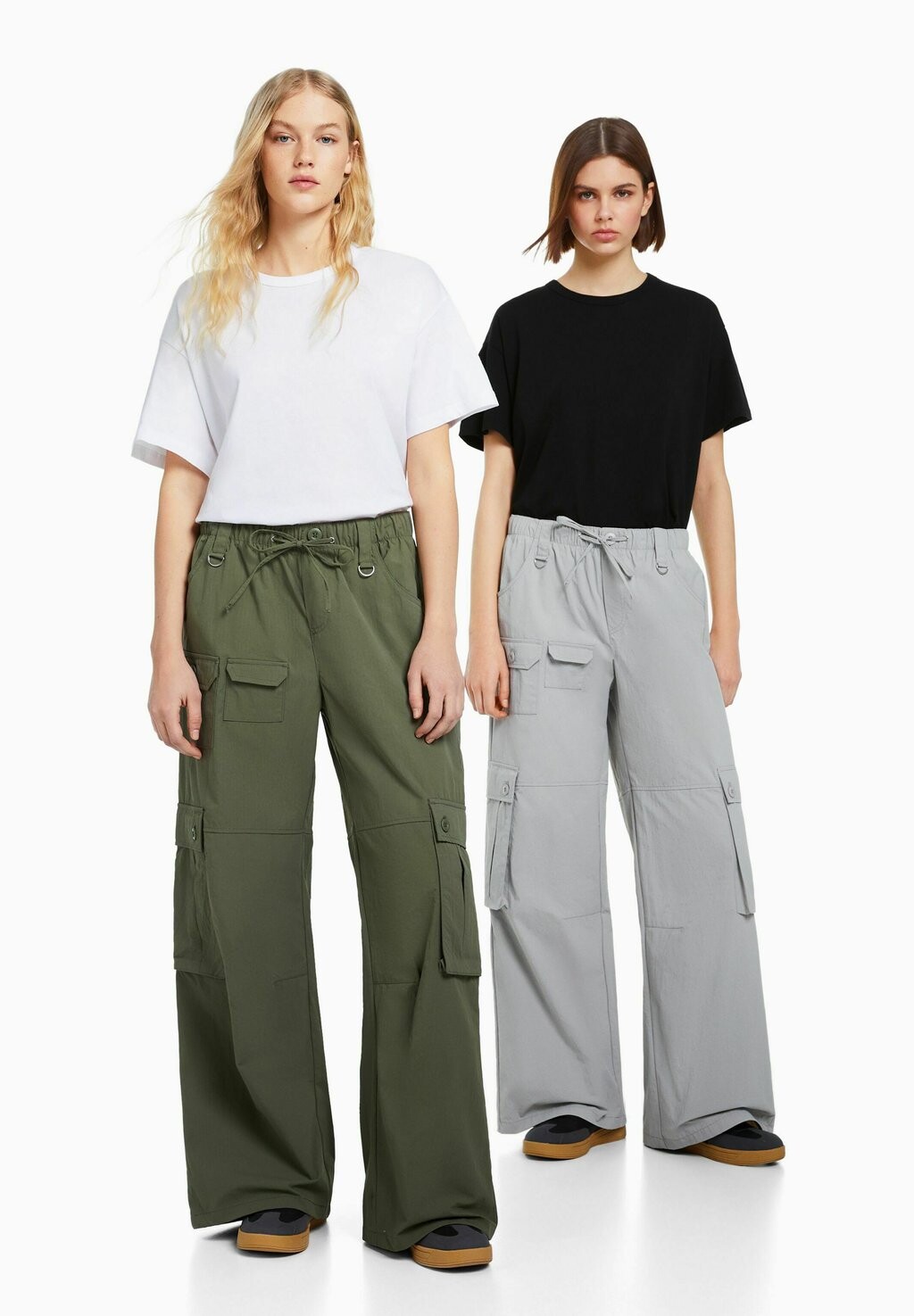 

Базовая футболка Bershka, белый