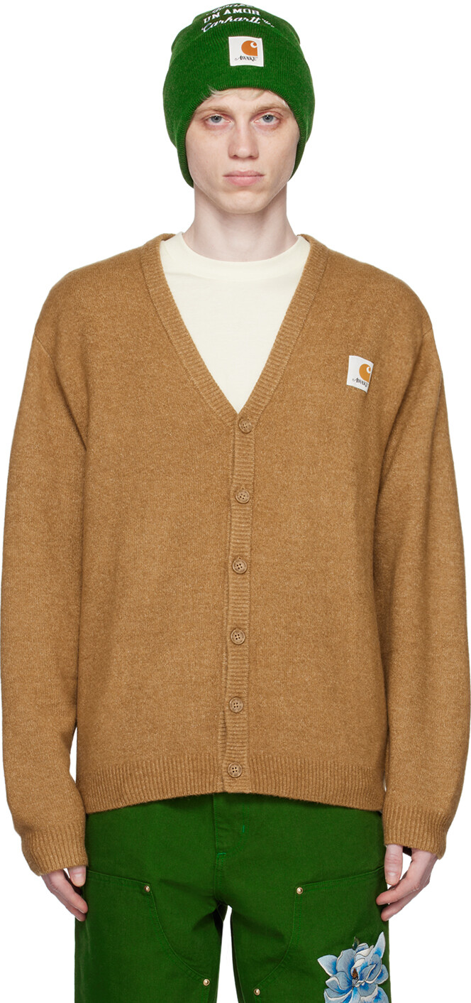 

Коричневый кардиган Awake NY Carhartt WIP Edition