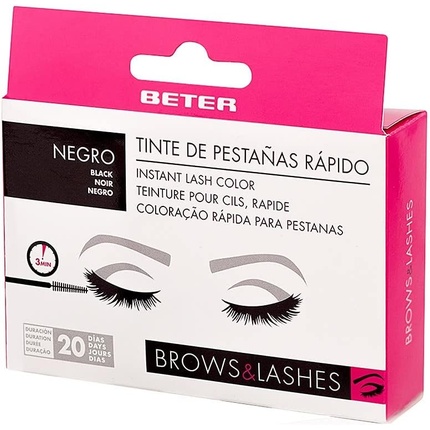 

Быстрая краска для ресниц Brows&Lashes. Черный, Beter