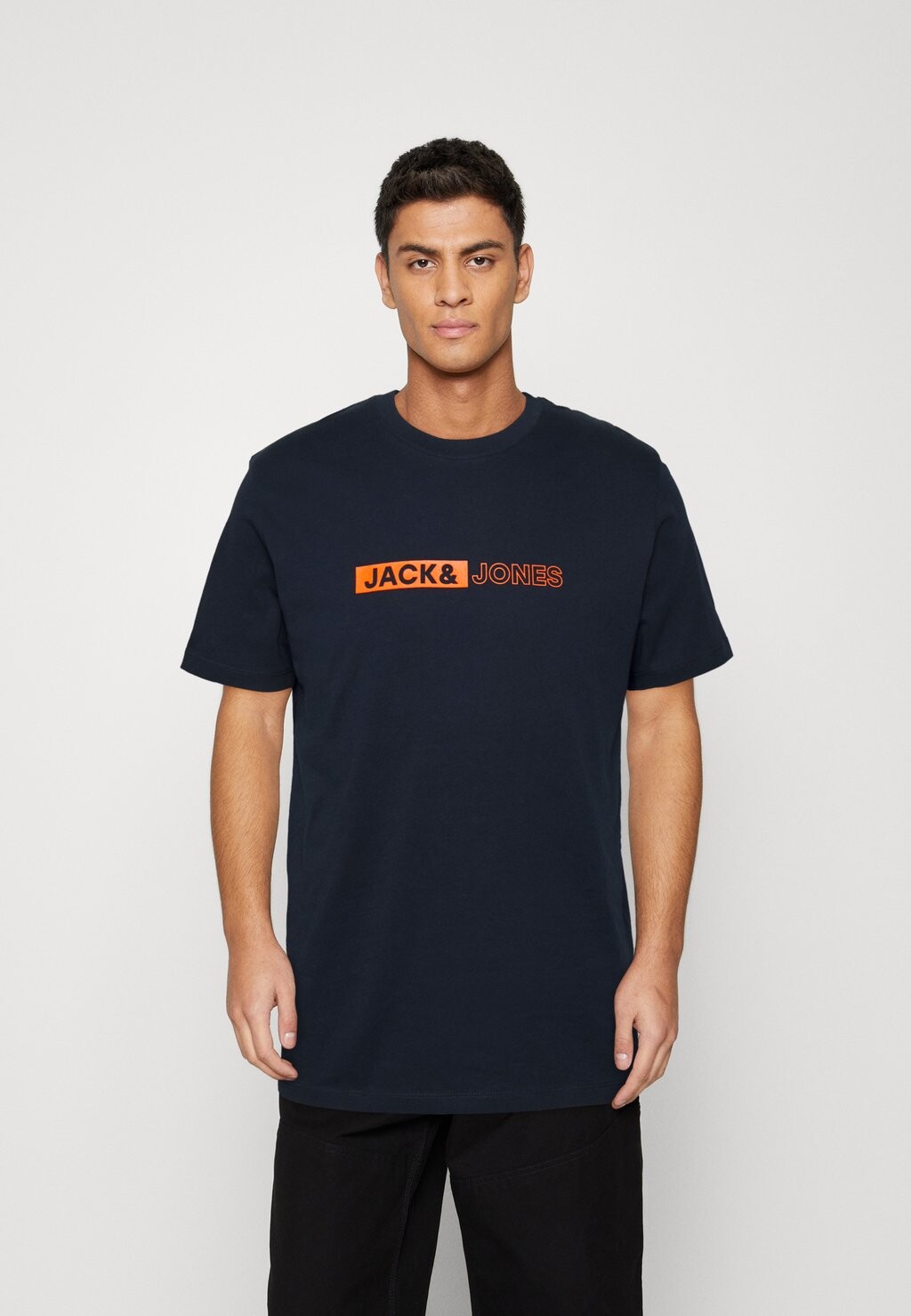 

Футболка с принтом Jack & Jones, синий