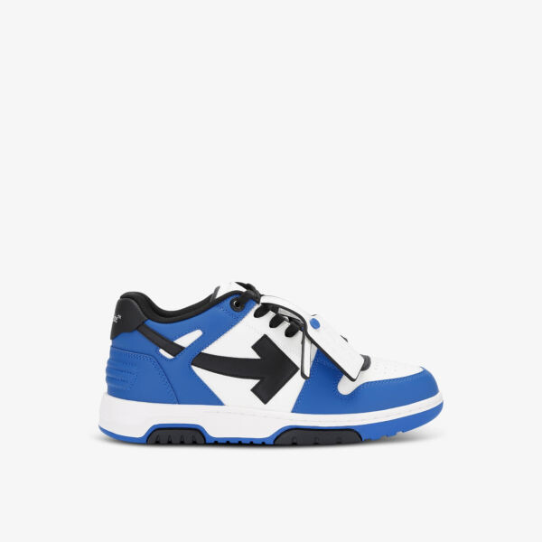 

Кожаные низкие кеды out of office с вышитым логотипом Off-White, белый