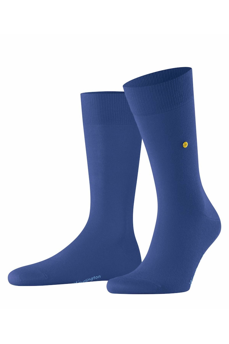 Длинные носки Lord из натурального хлопка Burlington, синий длинные бусы из натурального нефрита