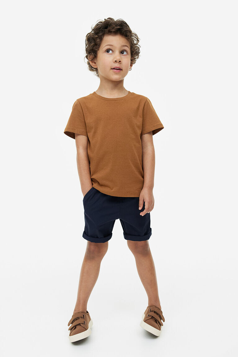 

Хлопковые шорты H&M, синий