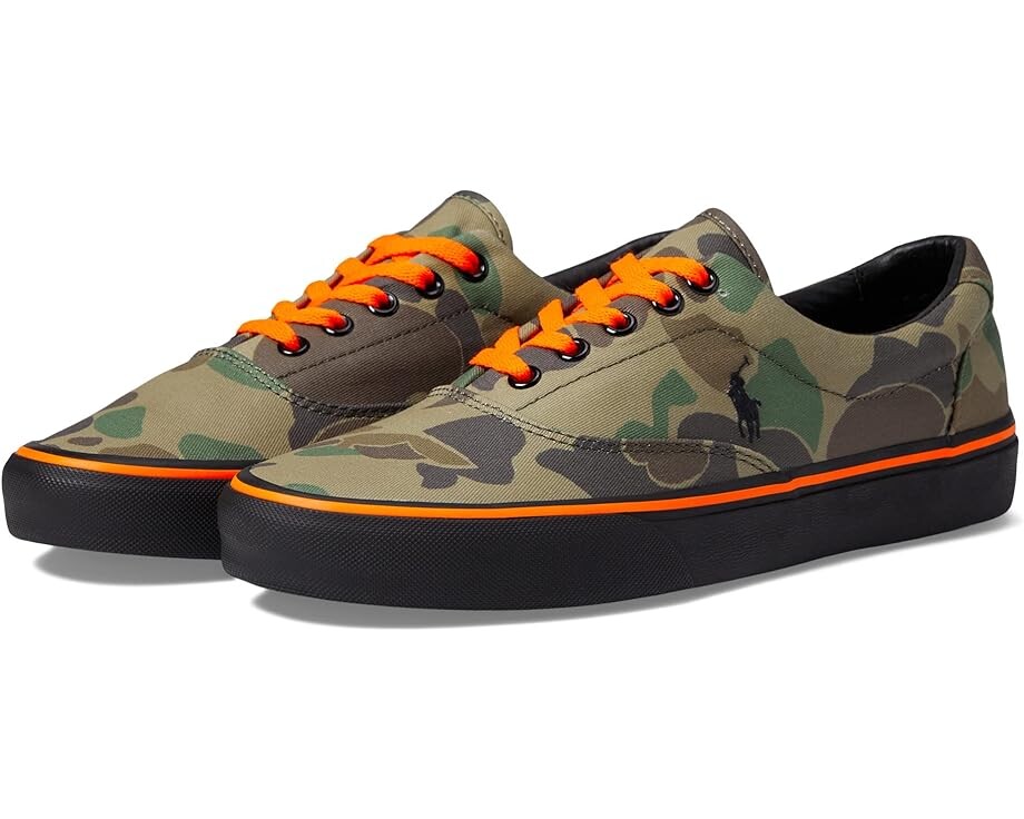 

Кроссовки Polo Ralph Lauren Keaton Pony, цвет Frog Camo