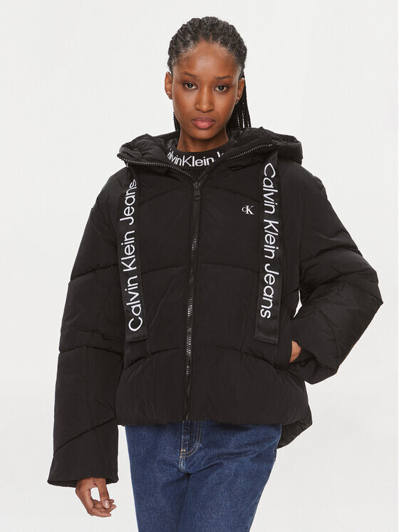 

Пуховик стандартного кроя Calvin Klein, черный