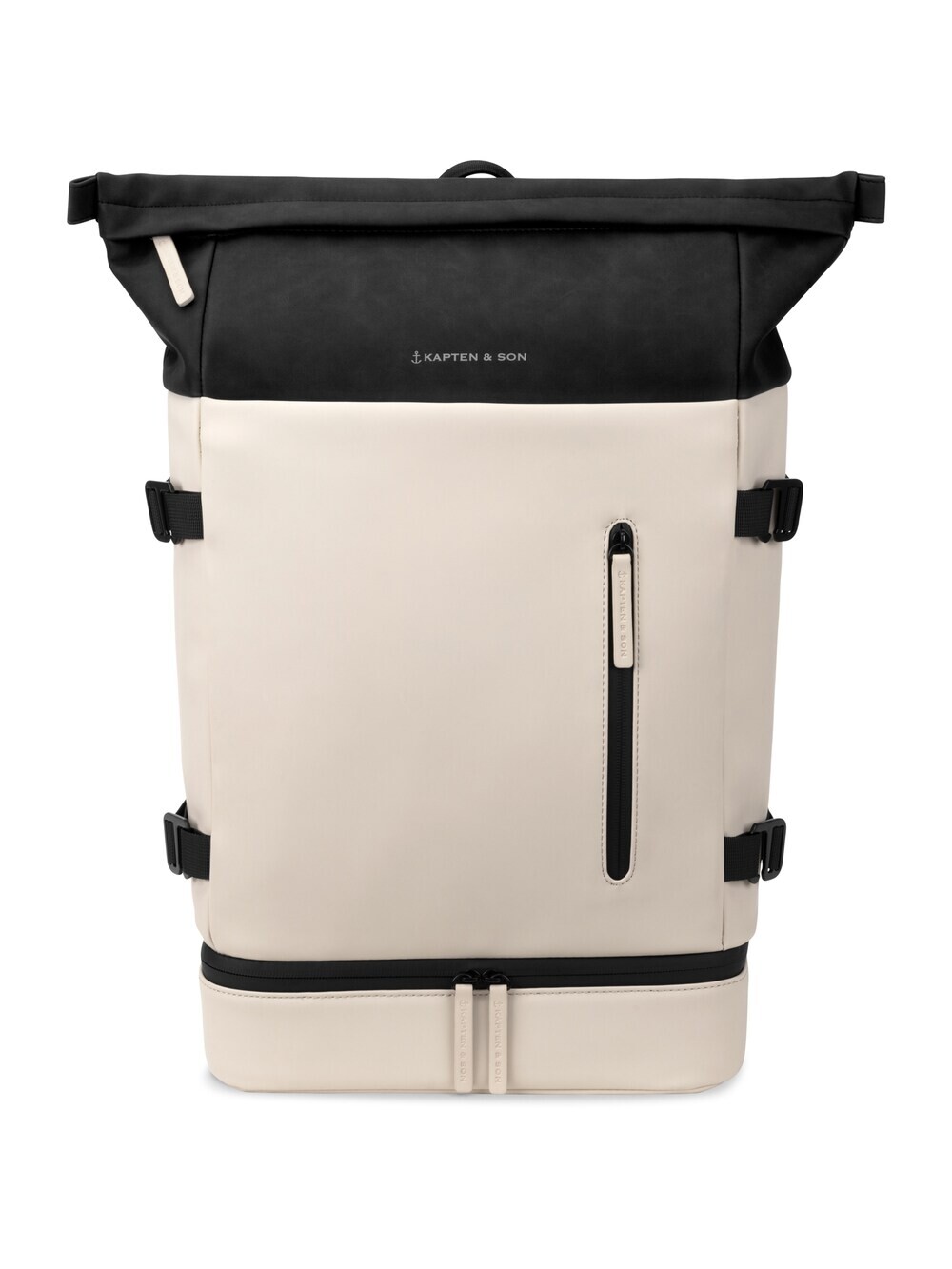 

Рюкзак Kapten & Son Helsinki Cream Black, бежевый
