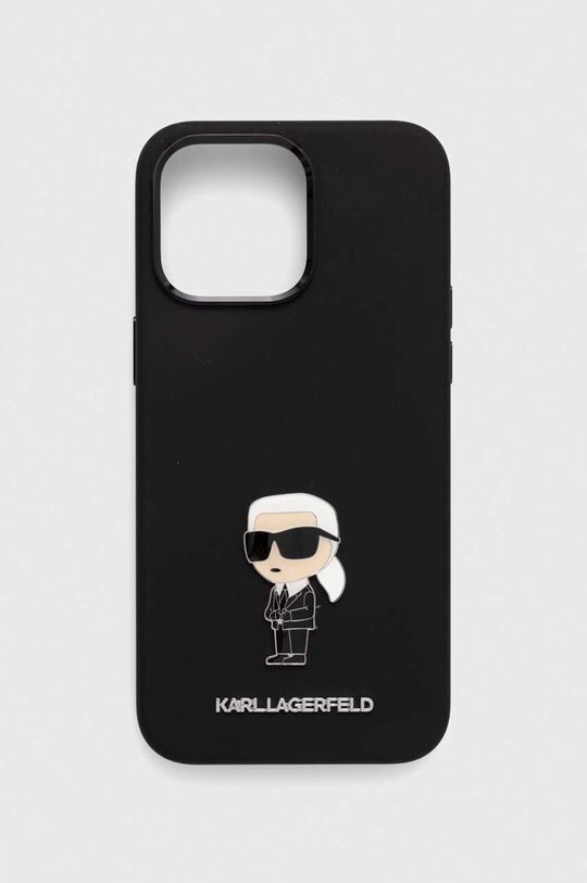 

Чехол для iPhone 15 Pro Max 6,7 дюйма Karl Lagerfeld, черный