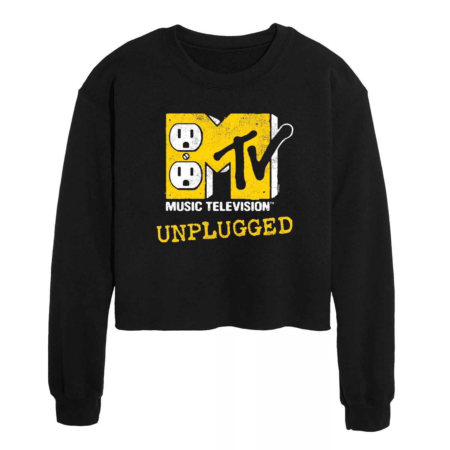 Укороченный свитшот с логотипом MTV Unplugged для юниоров Licensed Character raabe max mtv unplugged