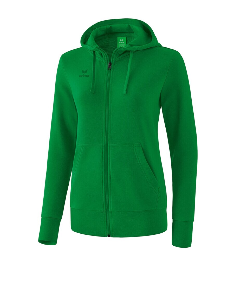 

Спортивная толстовка ERIMA Athletic Zip-Up Hoodie, зеленый