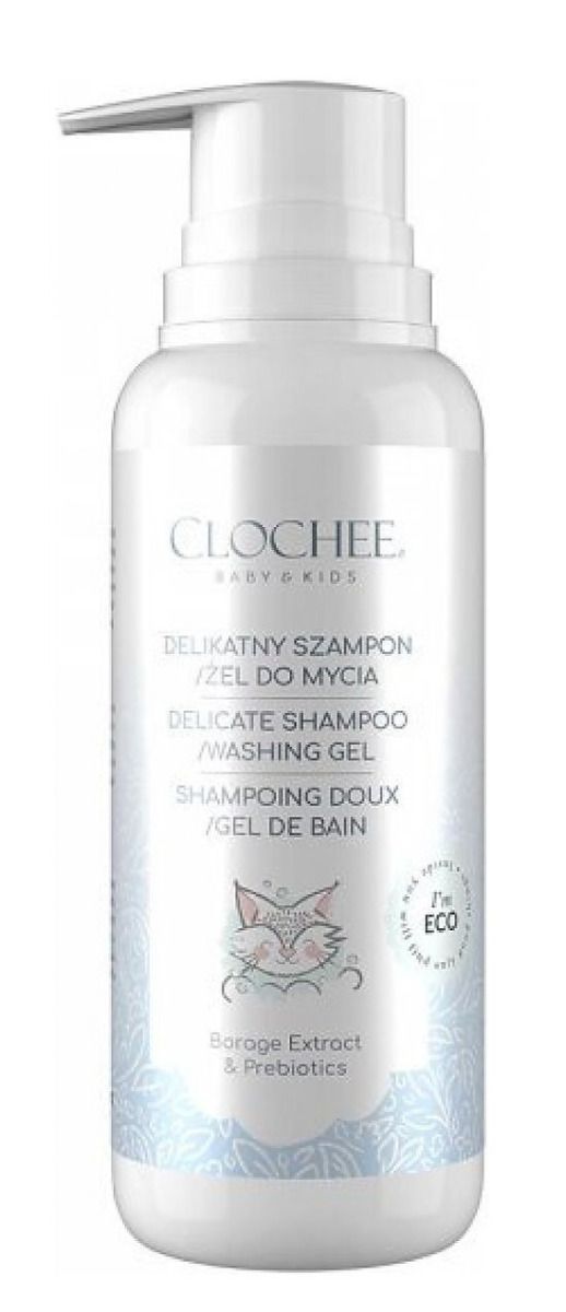 цена Clochee Baby гель для мытья тела и волос детский, 200 ml