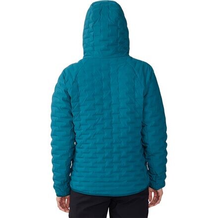 Легкий пуловер с капюшоном Stretchdown женский Mountain Hardwear, цвет Jack Pine худи mountain hardwear stretchdown light pullover цвет dark storm heather