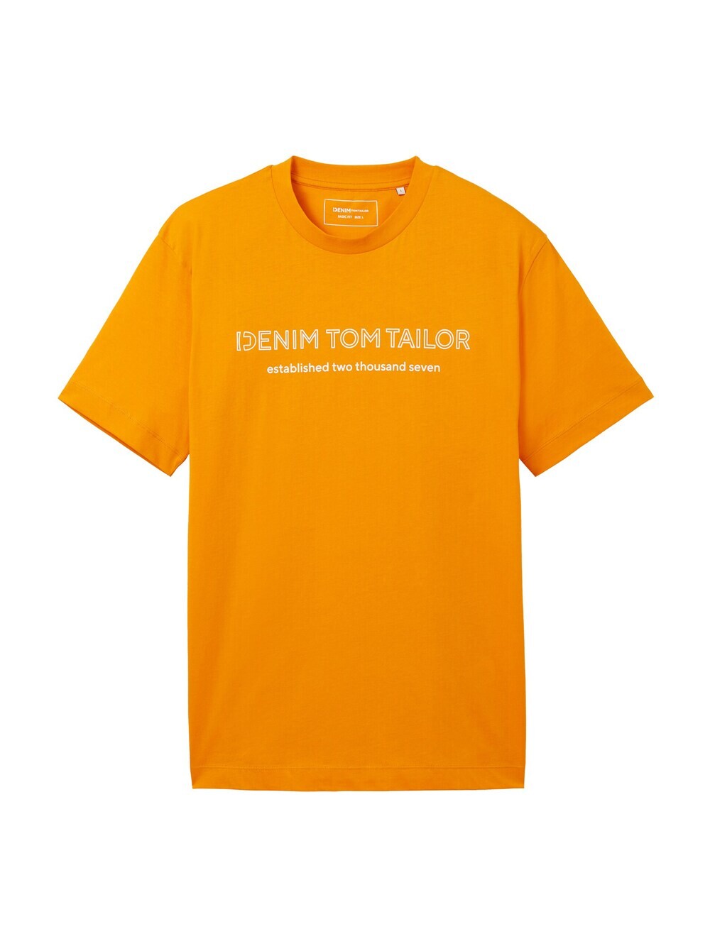 

Футболка TOM TAILOR DENIM, светло-оранжевый