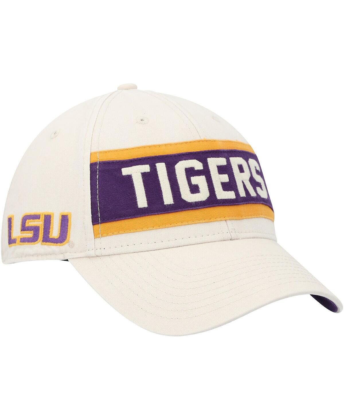 

Мужская кремовая регулируемая кепка LSU Tigers Crossroad MVP '47 Brand