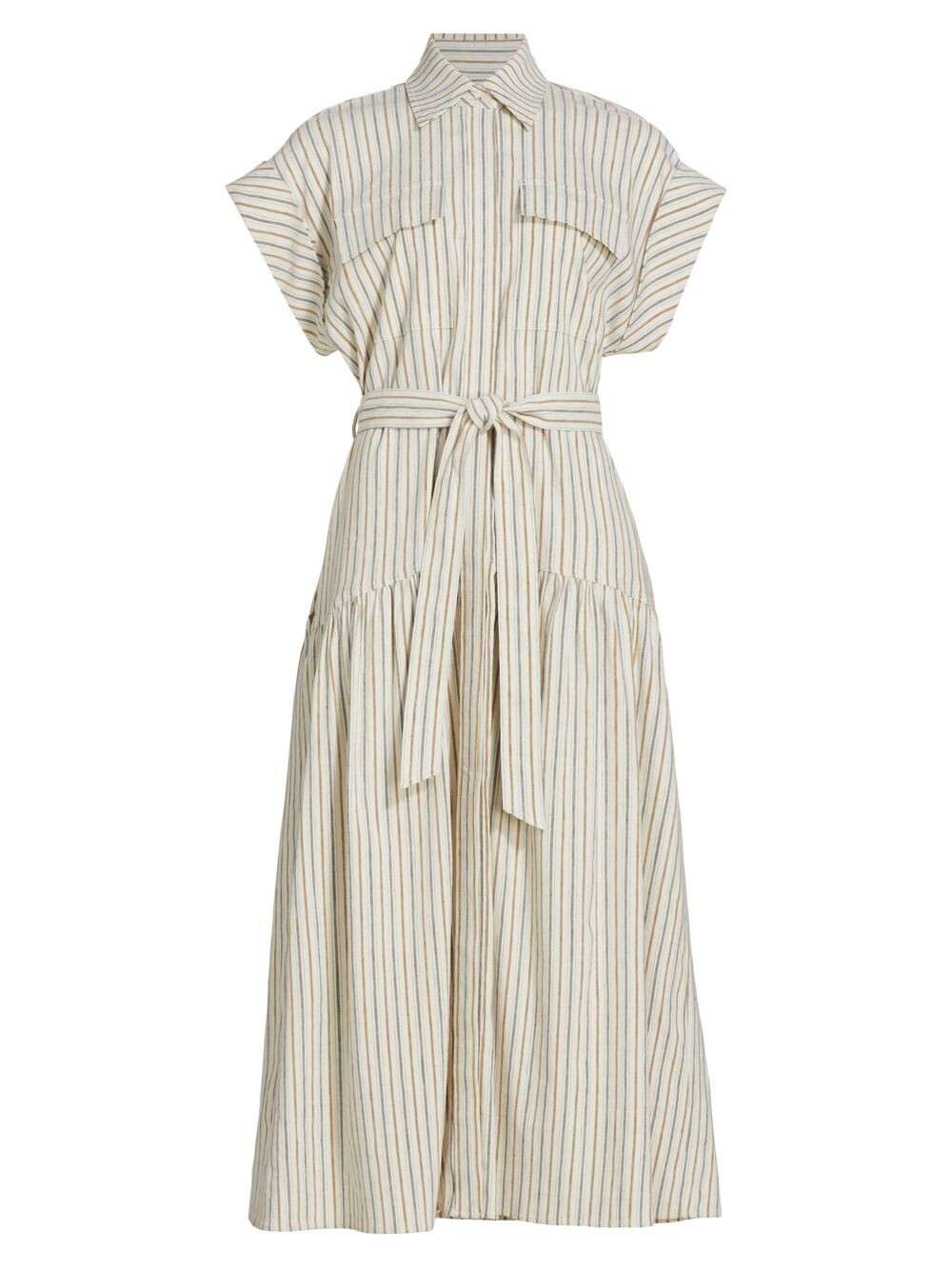 

Платье-рубашка Laurel без рукавов Derek Lam 10 Crosby