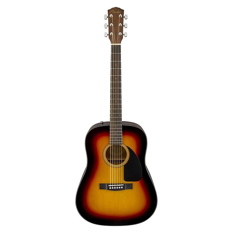 Акустическая гитара Fender CD-60 V3 Sunburst Acoustic Guitar акустическая гитара с аксессуарами fender cd 60 dread v3 ds sunburst bundle 2