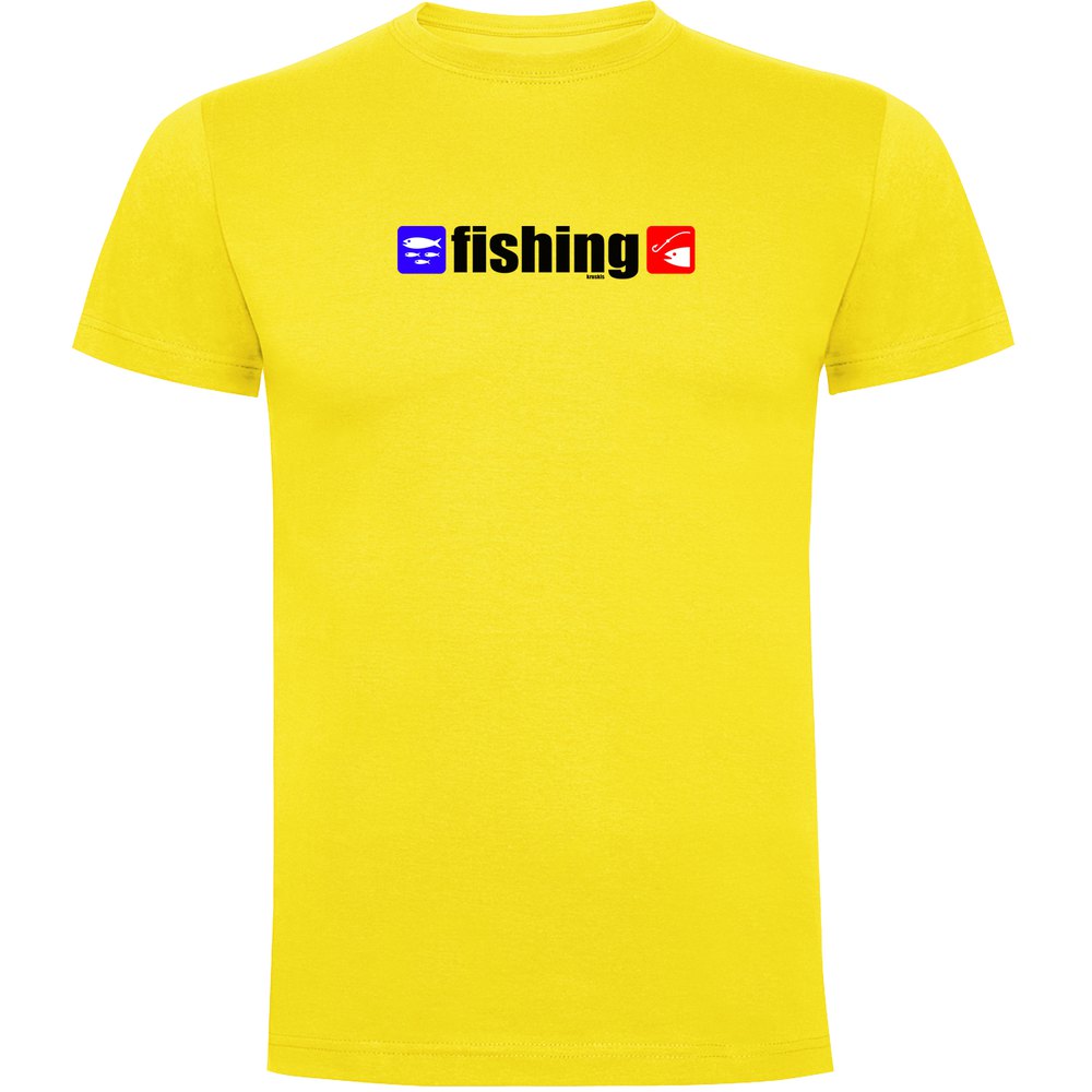 Футболка Kruskis Fishing, желтый