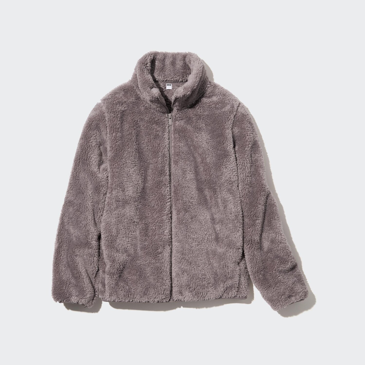 

Куртка из пушистого флиса на молнии UNIQLO, коричневый