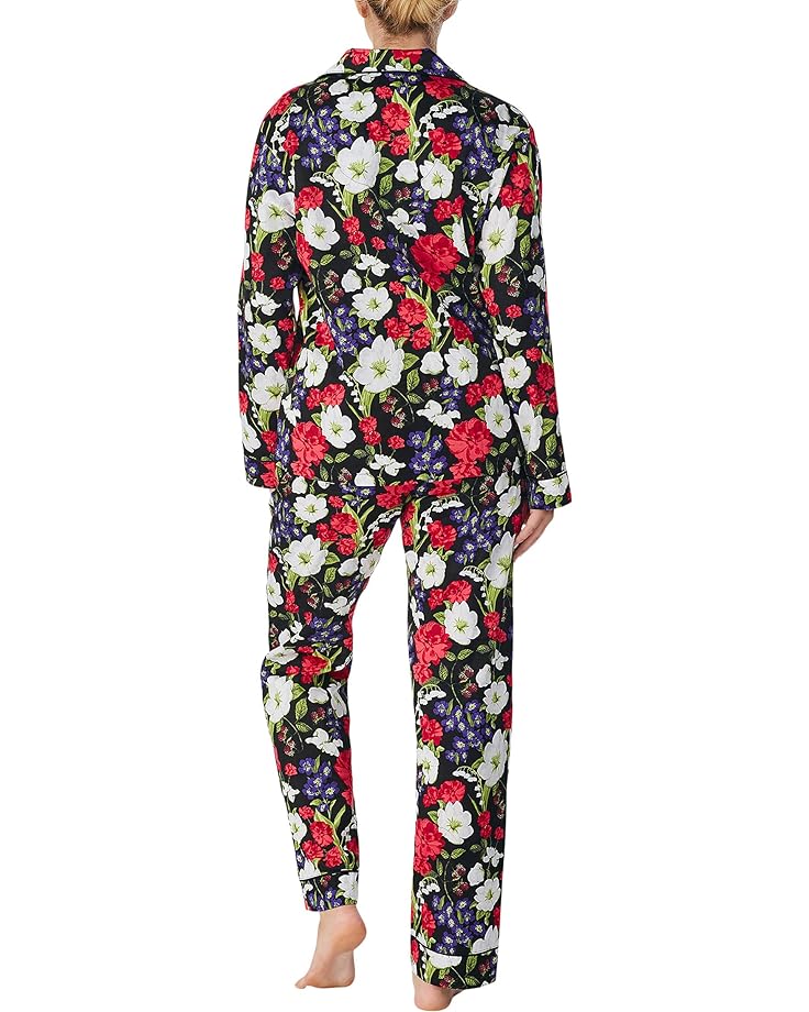 Пижамный комплект Bedhead PJs Long Sleeve Classic PJ Set, цвет Winterberry Blooms