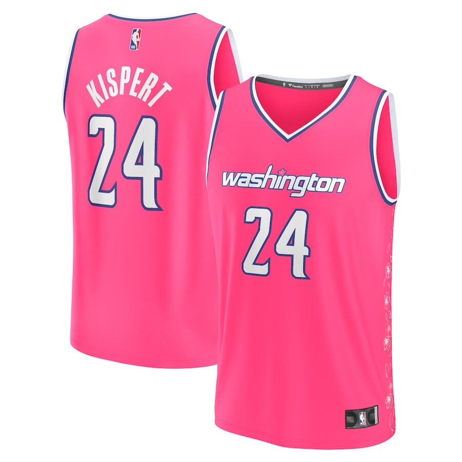 

Джерси Fanatics Branded Washington Wizards, розовый