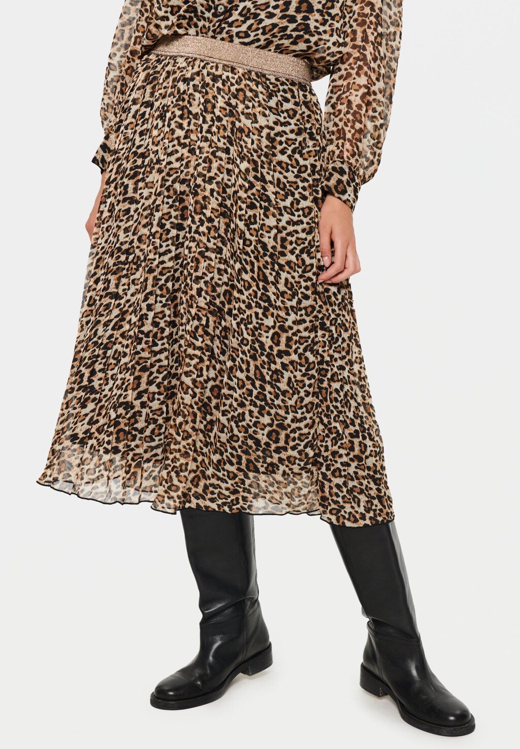 

Юбка с клапаном Saint Tropez, цвет black reg leo