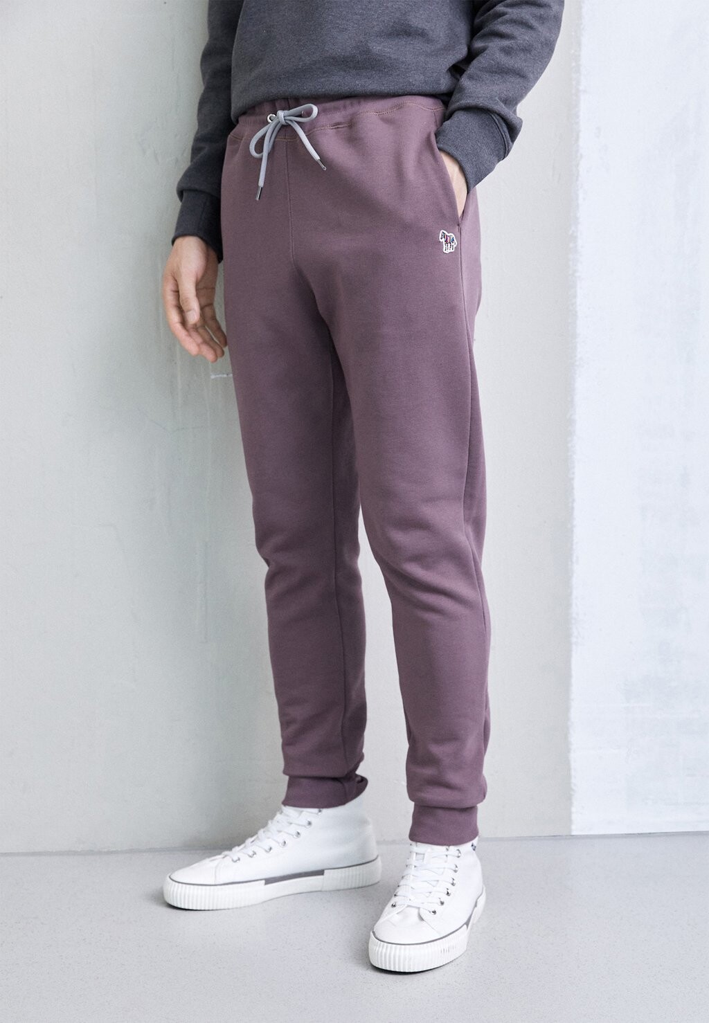

Спортивные брюки SLIM FIT PANT ZEBRA PS Paul Smith, светло-фиолетовый