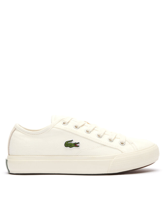 

Тканевые кроссовки Backourt Lacoste, экрю