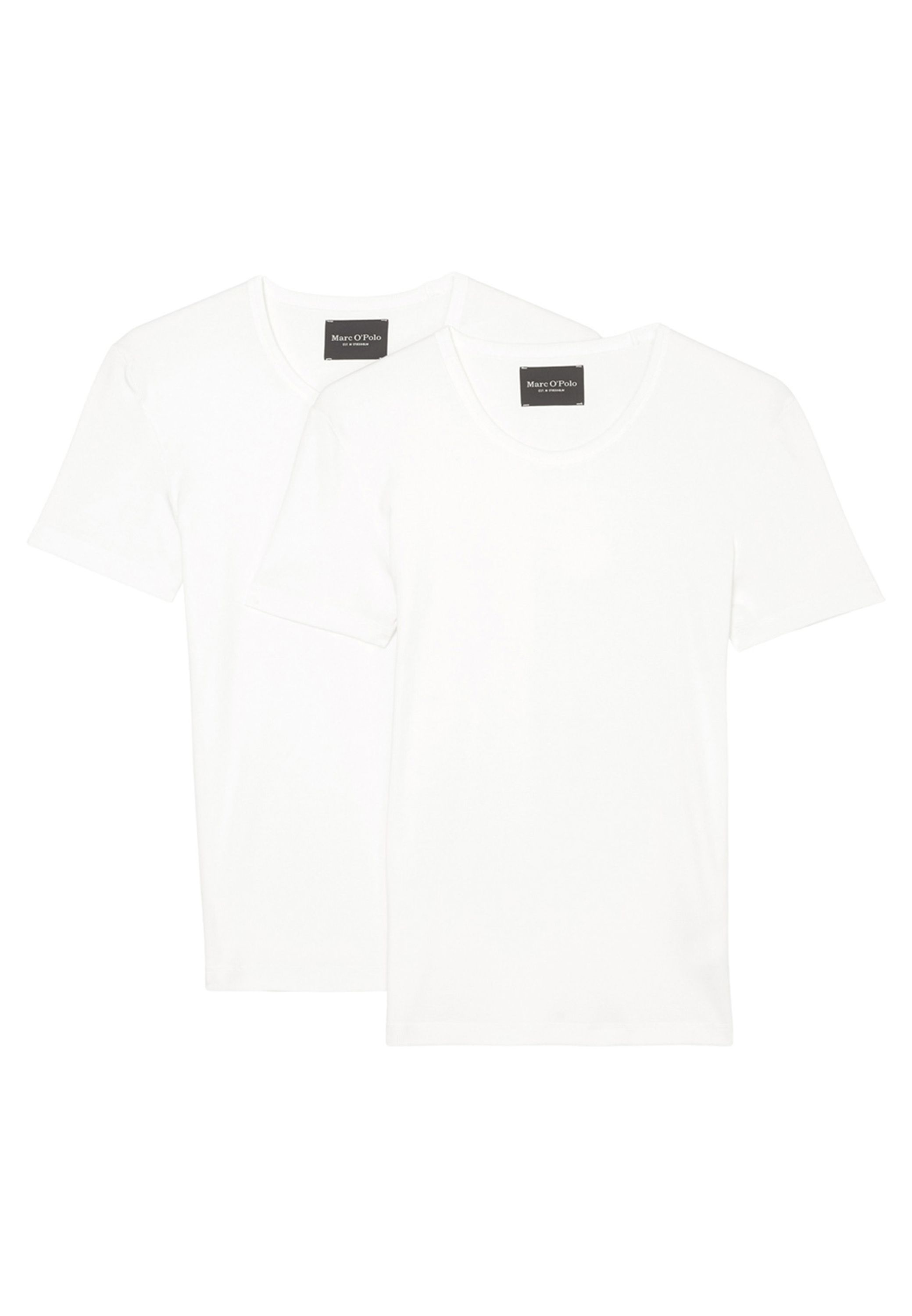 Майка Marc O´Polo/Shirt Langarm Iconic Rib Organic Cotton, белый