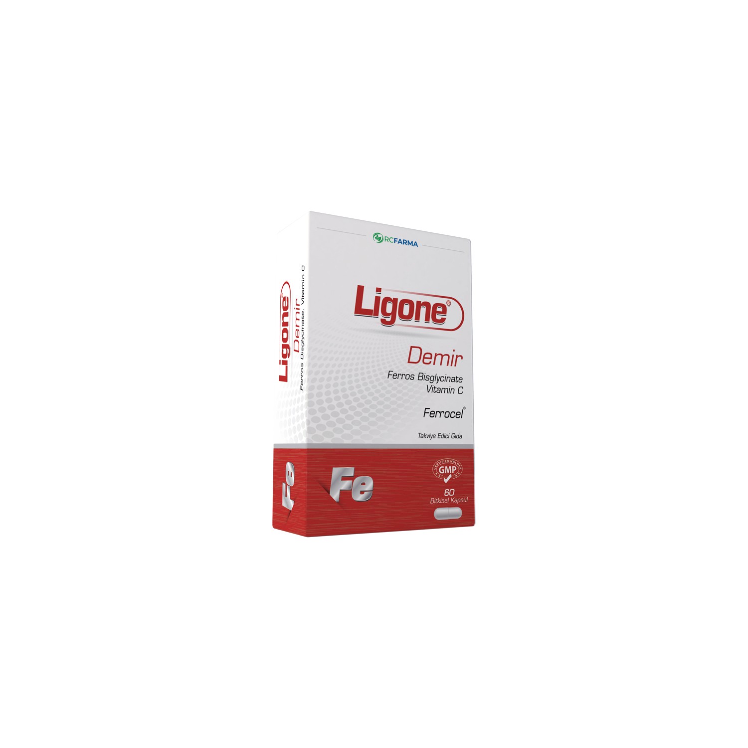 Железо Ligone, 60 капсул panaseus железо нормальное 50 капсул