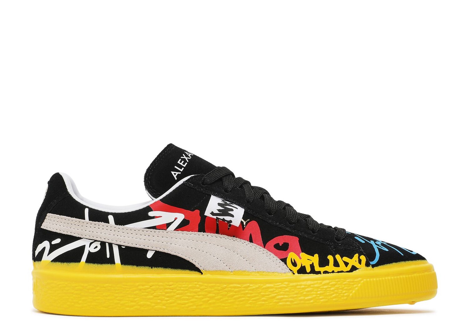 

Кроссовки Puma G-Tag X Suede 'Alexander John Design - Black', черный