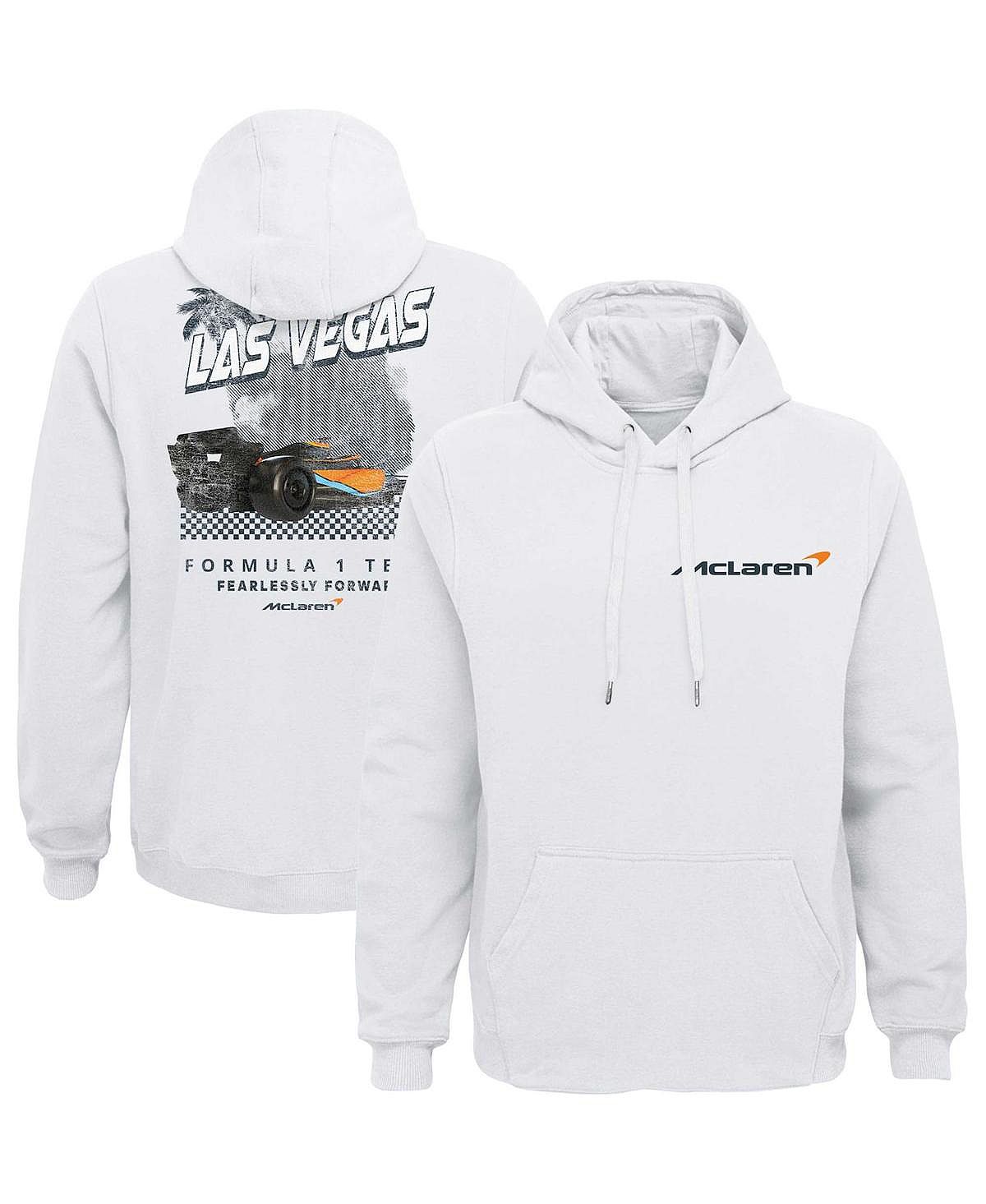 

Мужской белый пуловер с капюшоном McLaren F1 Team Top Speed Outerstuff