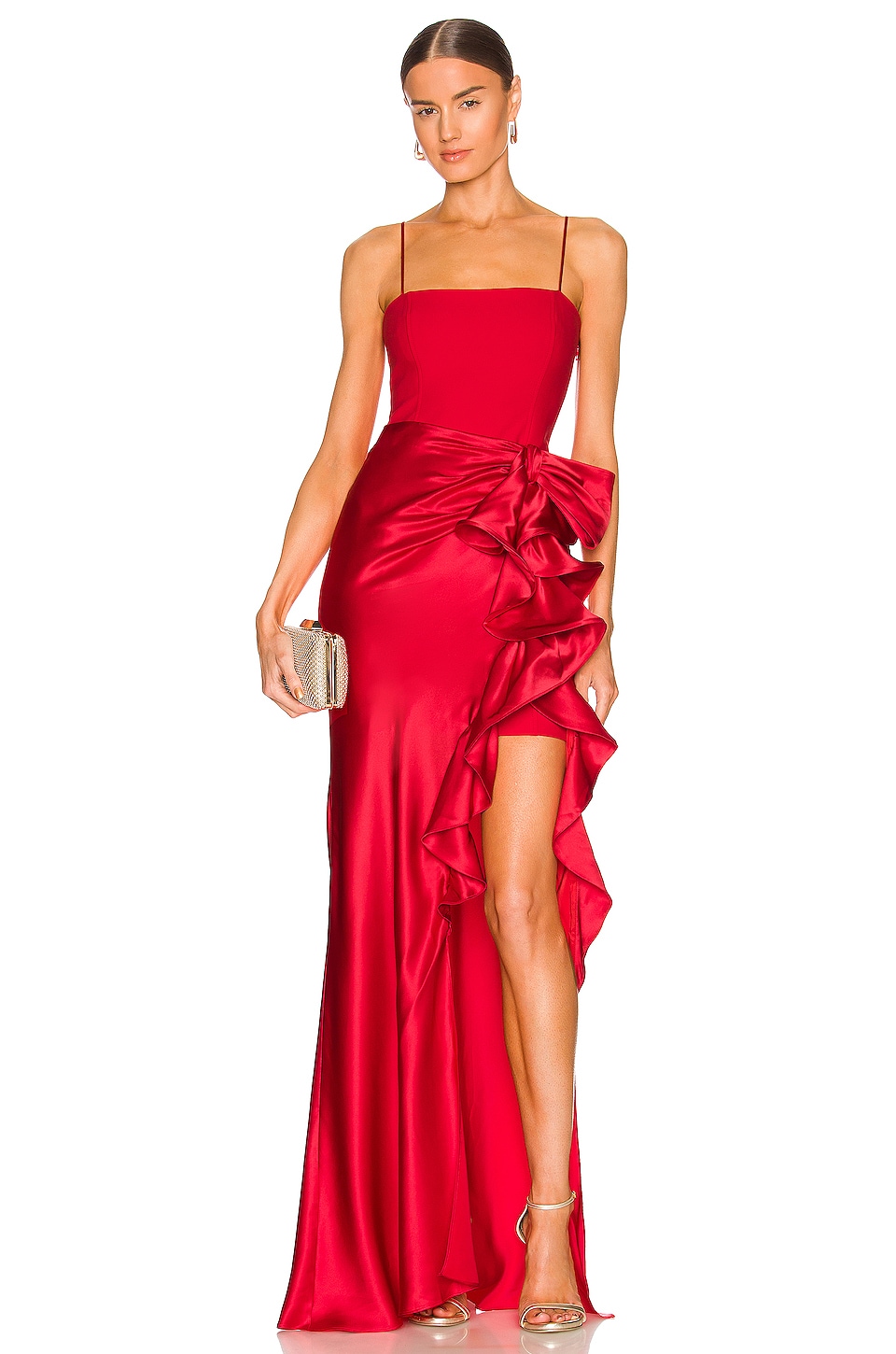 Платье Cinq a Sept Drina Gown, цвет Pimento Red перец сладкий red ruffle pimento 10шт перцы частных коллекций
