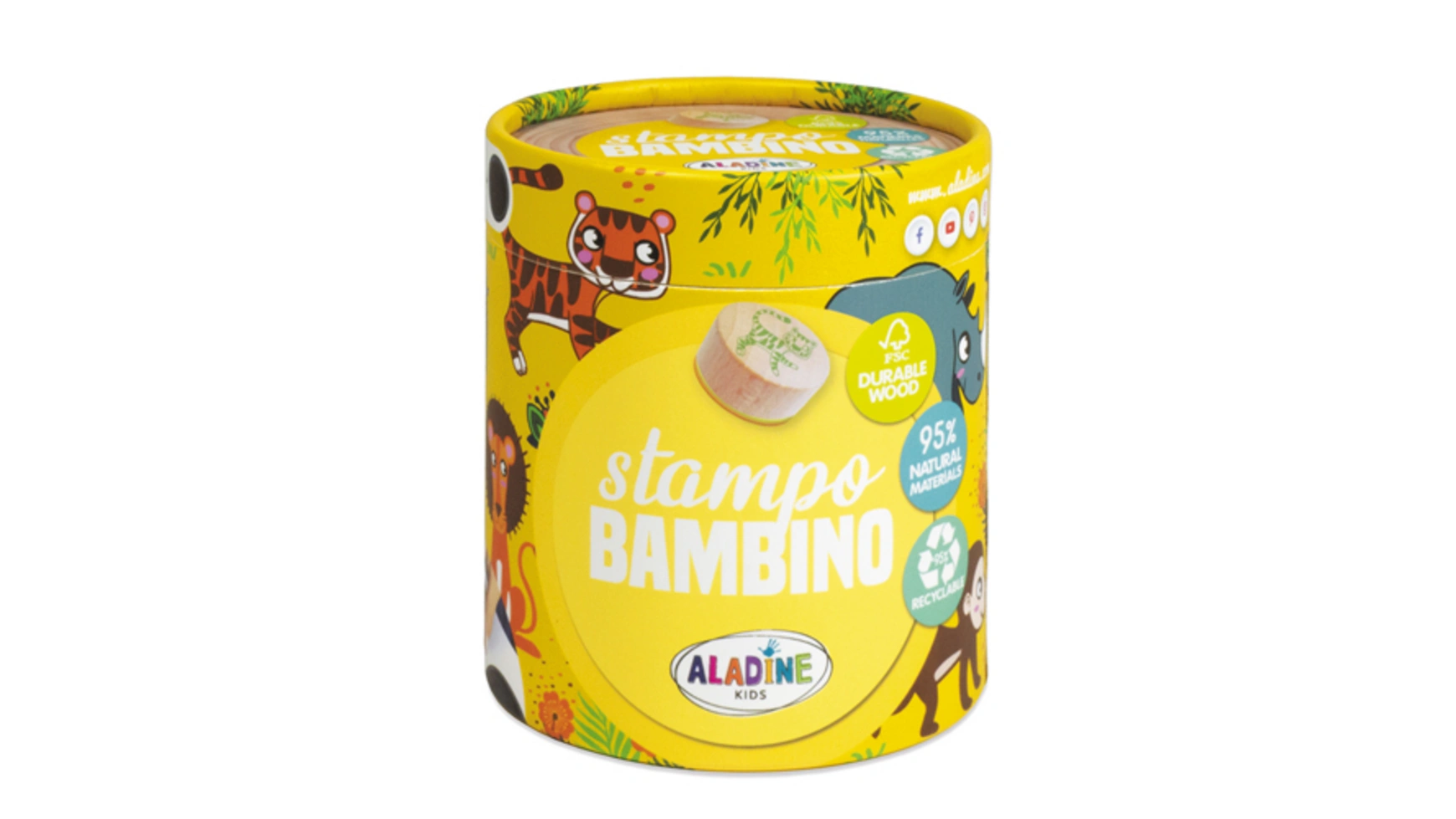 

Штамп Aladine Baby Stamp Bambino Savannah ECO