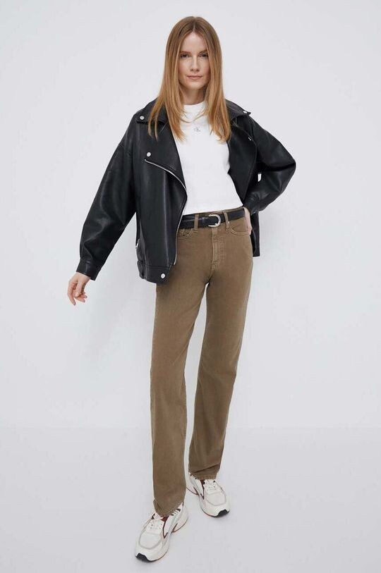 

Джинсы Calvin Klein Jeans, бежевый