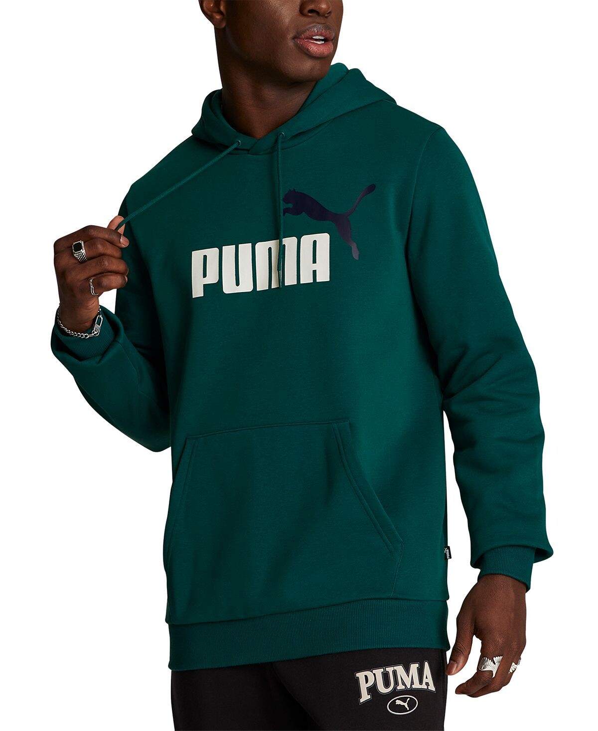 

Мужская флисовая толстовка Ess+ 2 Big Cat с логотипом Puma