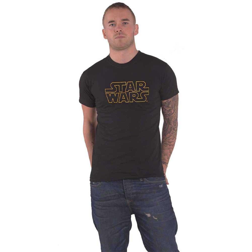 цена Классическая футболка с логотипом Star Wars, черный