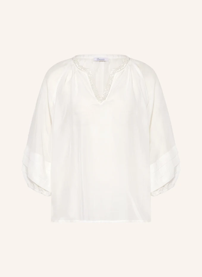 цена Блузка-рубашка из шелка Princess Goes Hollywood, белый